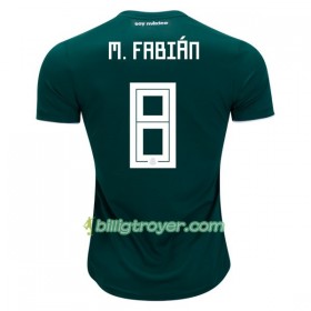Billige Fotballdrakter Mexico M.Fabian 8 VM 2018 Hjemmedraktsett